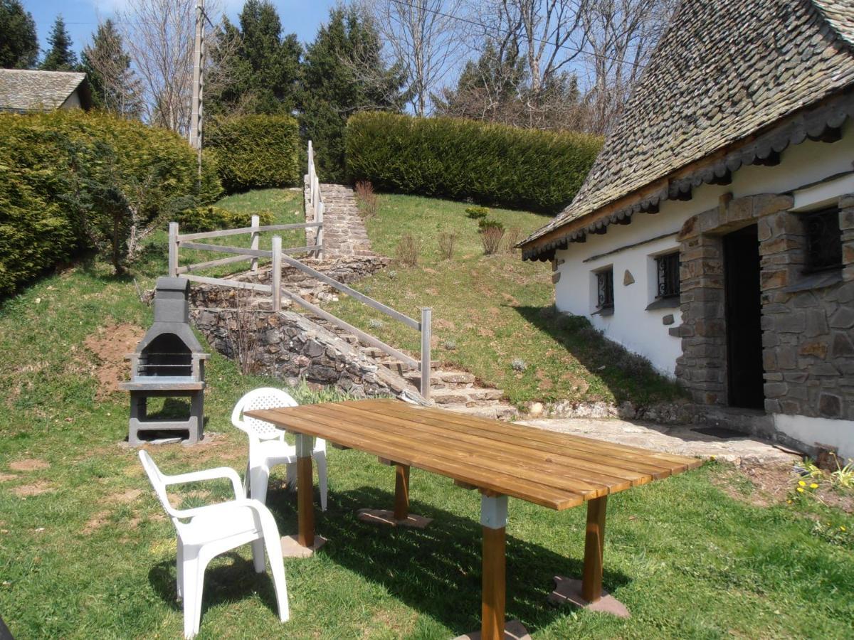 Chalet Avec Vue Panoramique Sur Le Plomb Du Cantal Villa Saint-Jacques-des-Blats Esterno foto