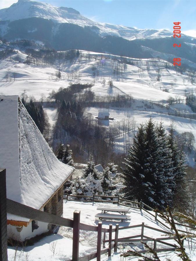 Chalet Avec Vue Panoramique Sur Le Plomb Du Cantal Villa Saint-Jacques-des-Blats Esterno foto