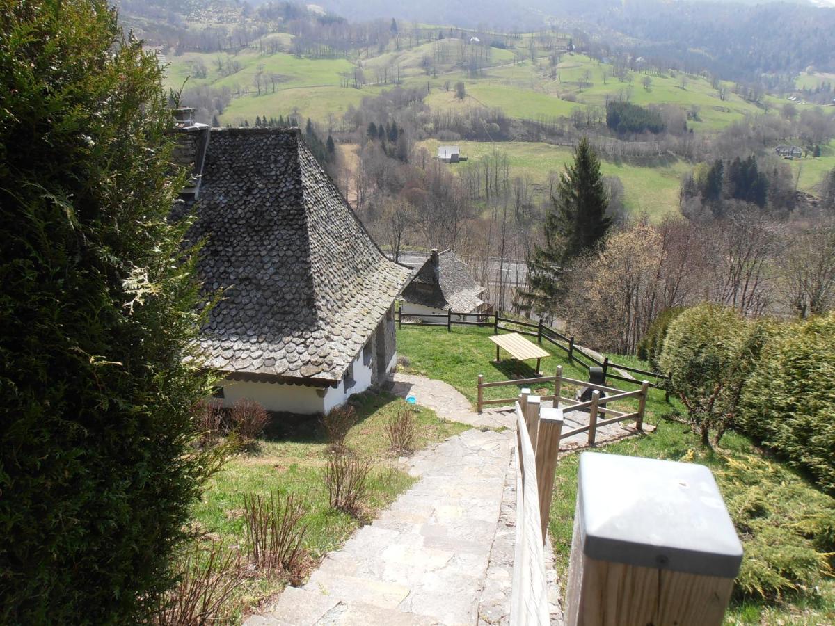 Chalet Avec Vue Panoramique Sur Le Plomb Du Cantal Villa Saint-Jacques-des-Blats Esterno foto