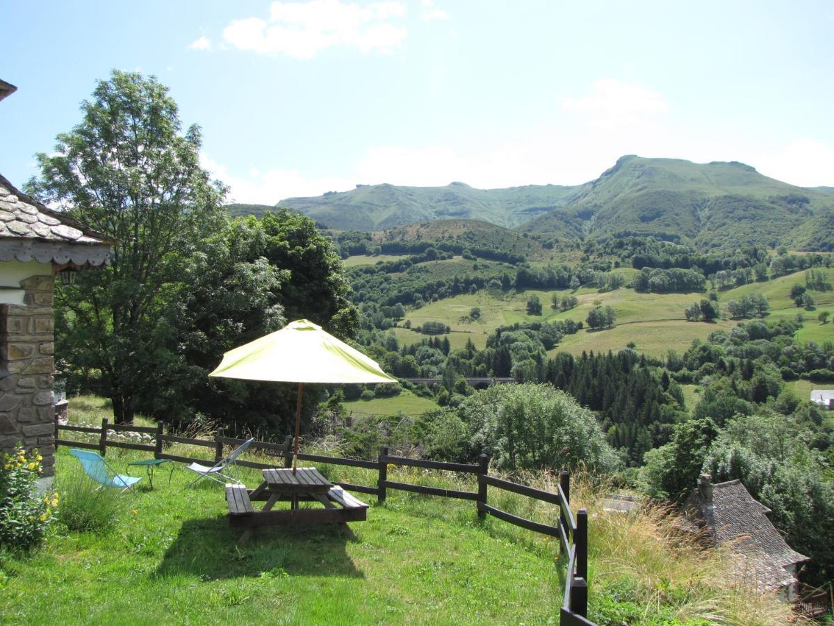 Chalet Avec Vue Panoramique Sur Le Plomb Du Cantal Villa Saint-Jacques-des-Blats Esterno foto