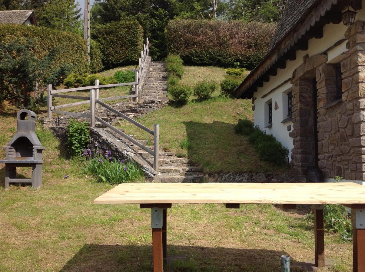 Chalet Avec Vue Panoramique Sur Le Plomb Du Cantal Villa Saint-Jacques-des-Blats Esterno foto